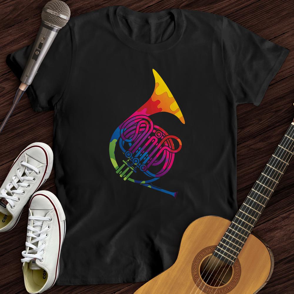 Printify T-Shirt Colorful Horn T-Shirt