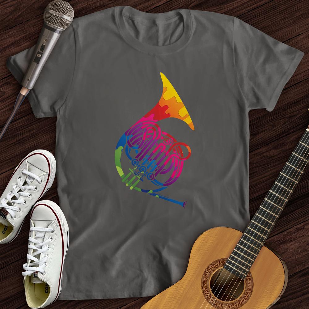 Printify T-Shirt Colorful Horn T-Shirt
