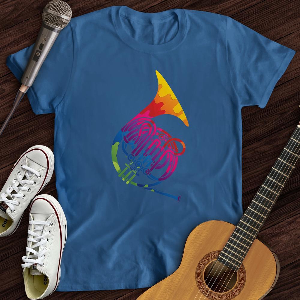 Printify T-Shirt Colorful Horn T-Shirt