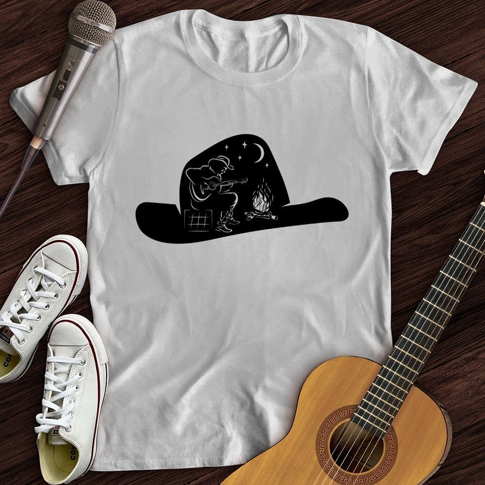 Printify T-Shirt Cowboy Hat T-Shirt