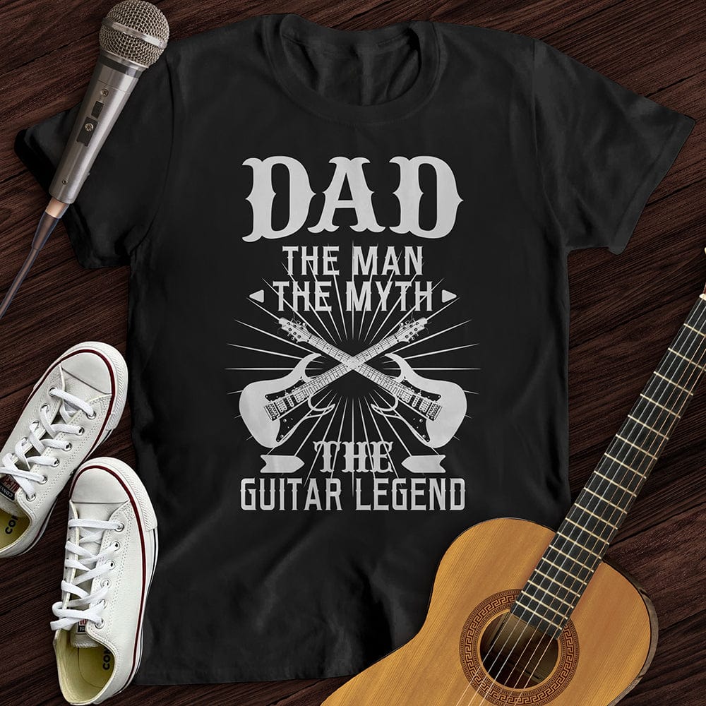 Printify T-Shirt Dad Guitar T-Shirt