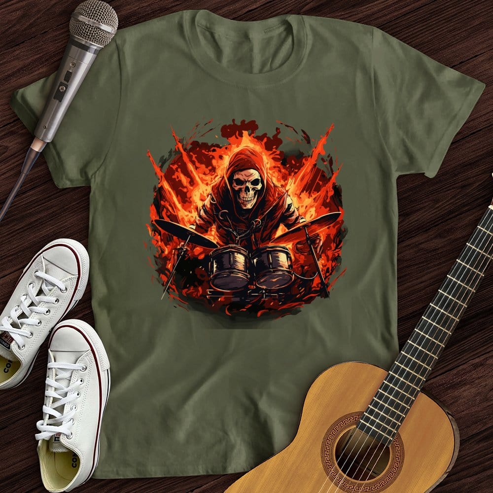 Printify T-Shirt Diablo's Drummer T-Shirt