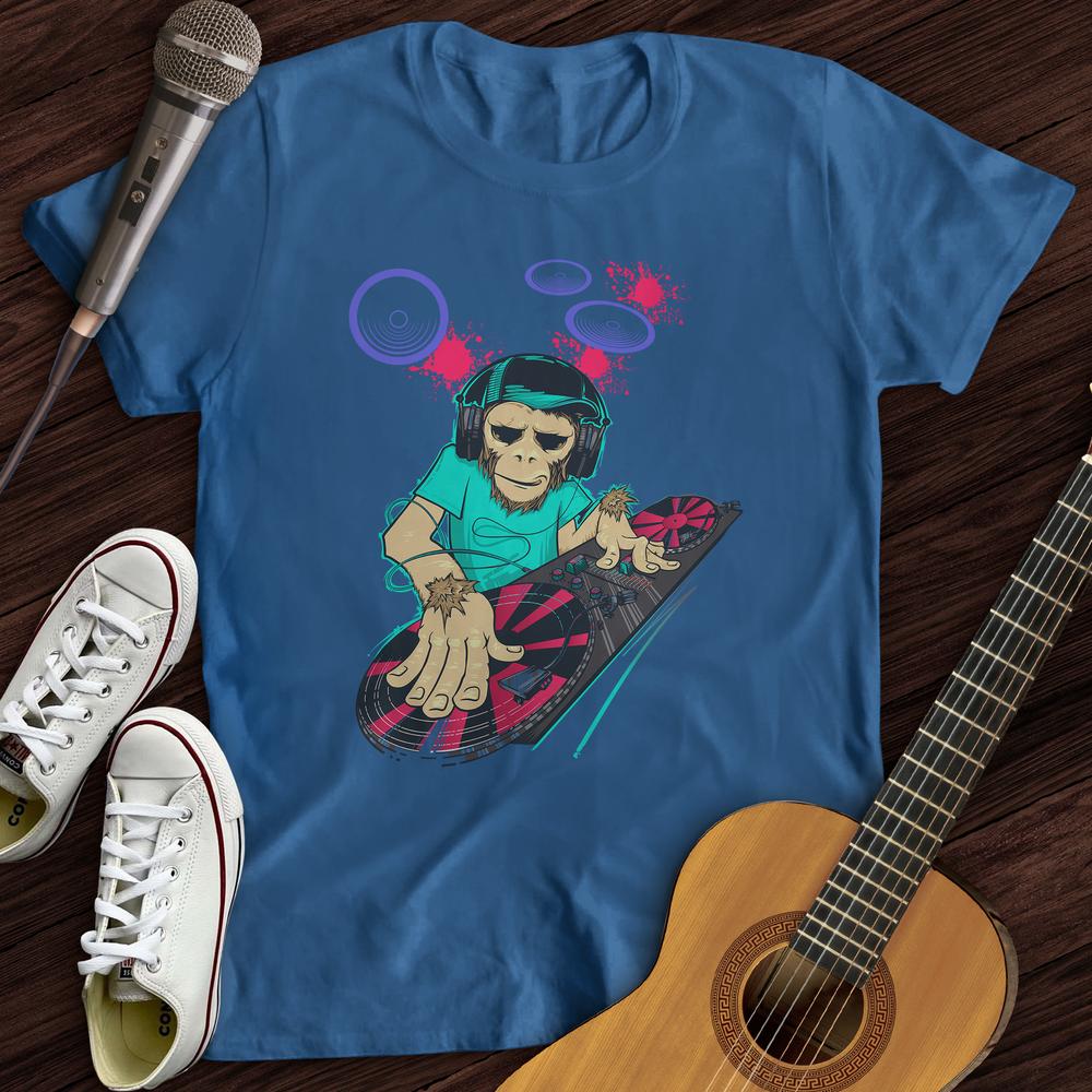 Printify T-Shirt DJ Chimp T-Shirt