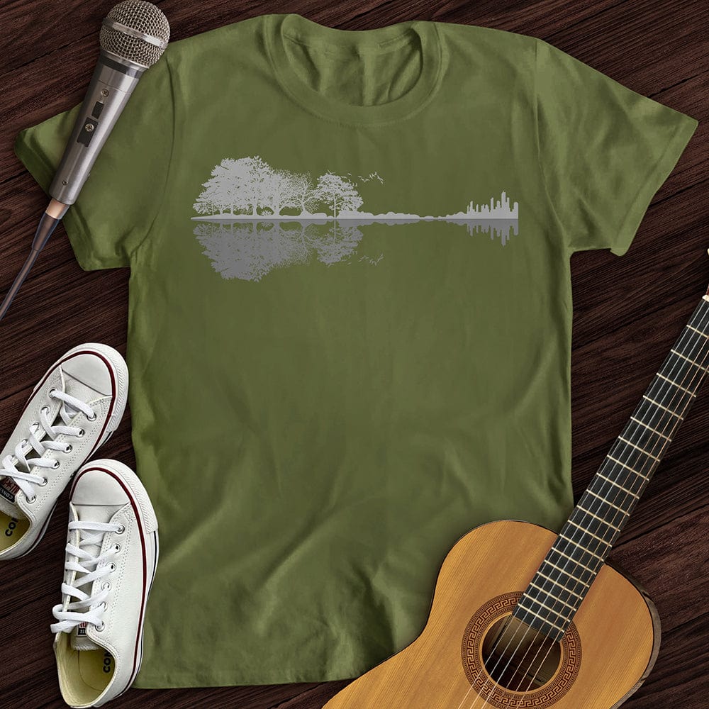 Printify T-Shirt Forrest Guitar T-Shirt