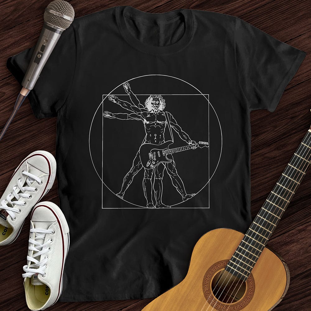Printify T-Shirt M / Black Vitruvian Rocker T-Shirt