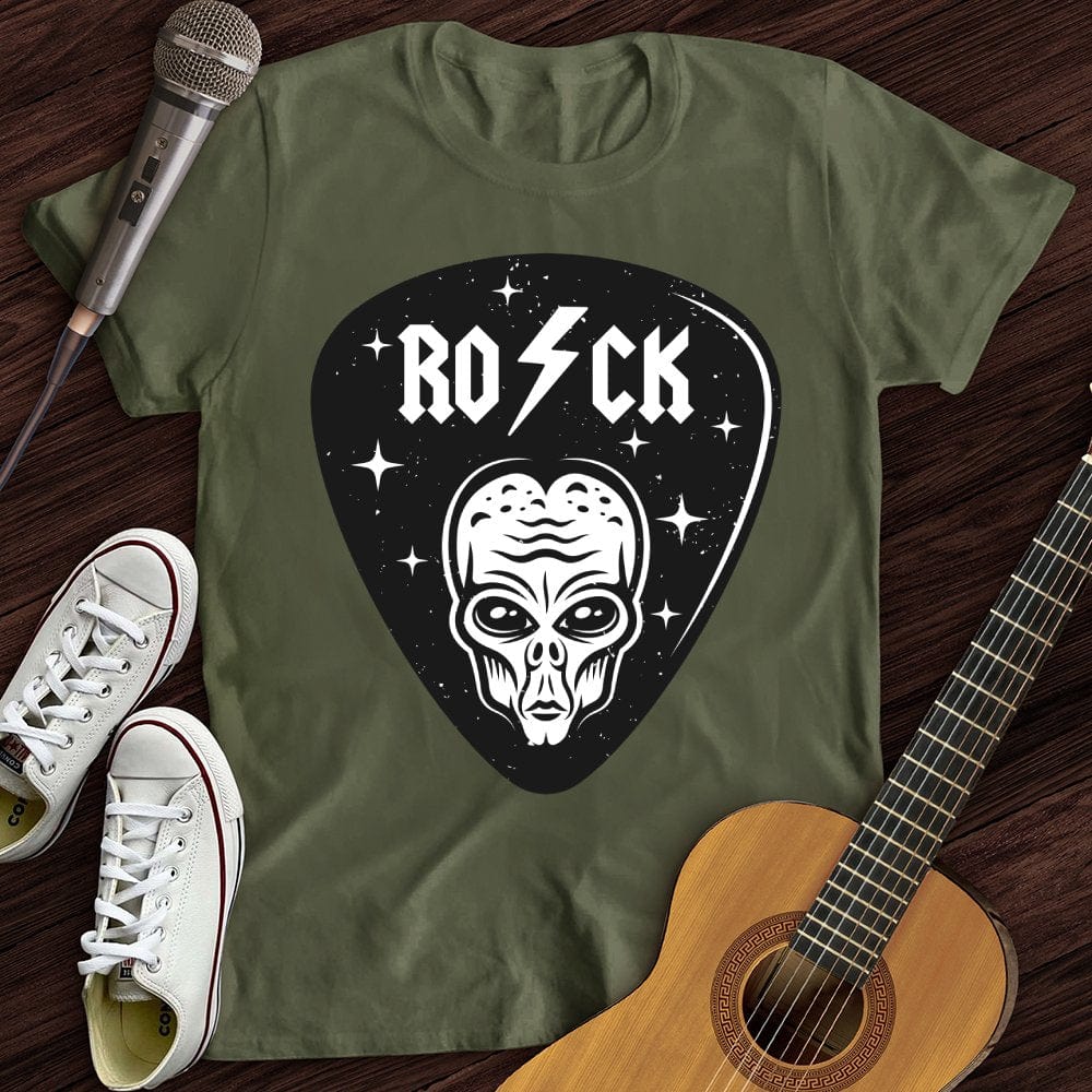 Printify T-Shirt Military Green / S Alien Pick T-Shirt