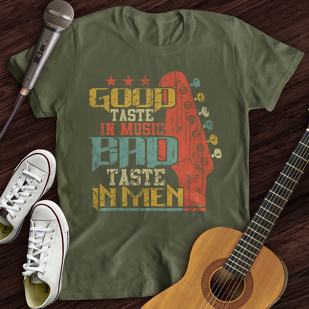 Printify T-Shirt Military Green / S Bad Taste T-Shirt
