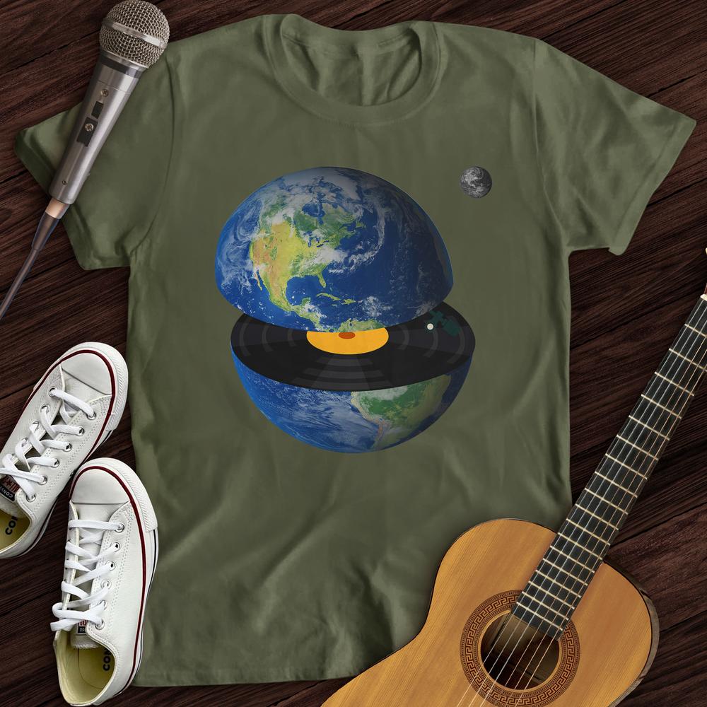 Printify T-Shirt Military Green / S Earth Player T-Shirt