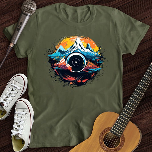 Printify T-Shirt Military Green / S Intertwined Nature Vinyl T-Shirt