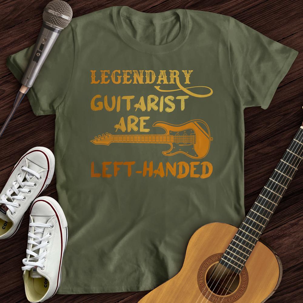 Printify T-Shirt Military Green / S Left Is Legendary T-Shirt