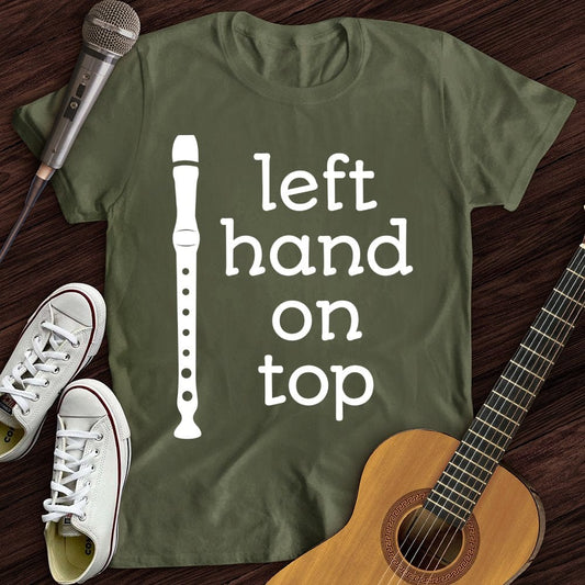 Printify T-Shirt Military Green / S Lefty on Top T-Shirt