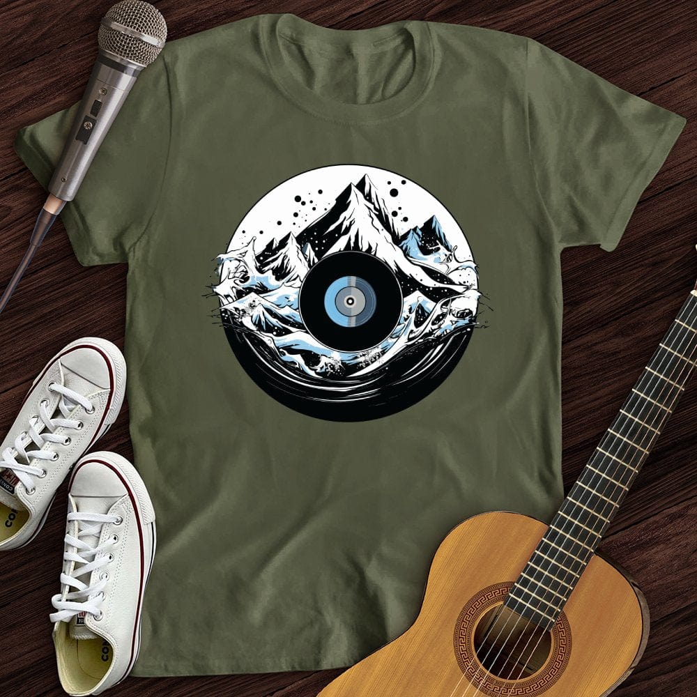 Printify T-Shirt Military Green / S Oceanic Vinyl T-Shirt