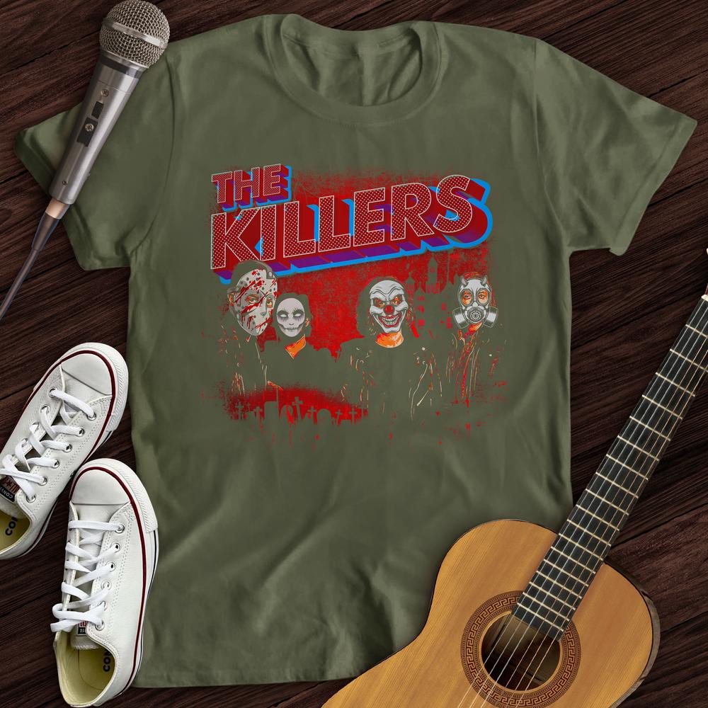 Printify T-Shirt Military Green / S The Killers T-Shirt