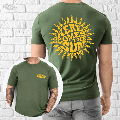 Printify T-Shirt Military Green / S The Sun T-Shirt