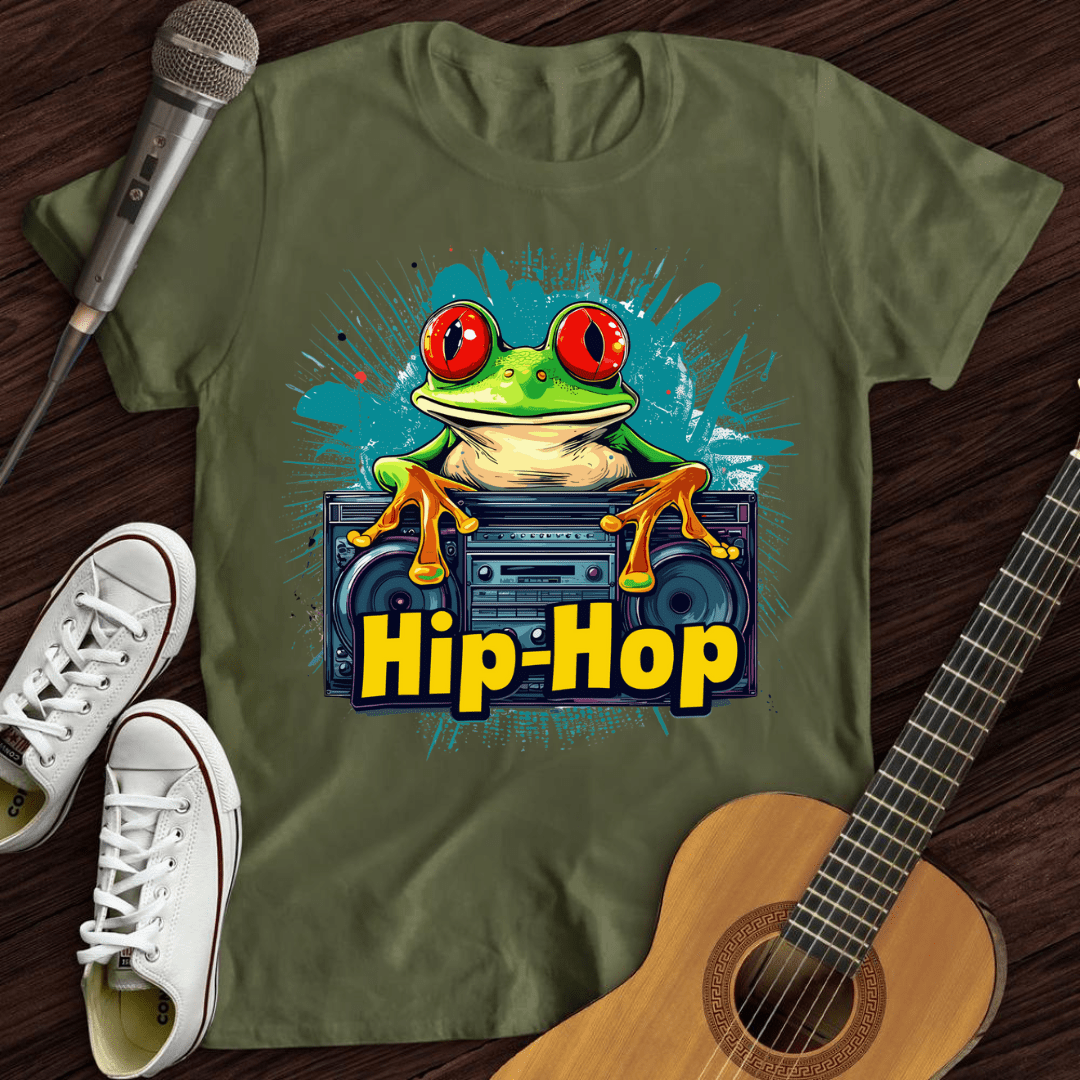 Printify T-Shirt Military Green / S Tree Frog T-Shirt