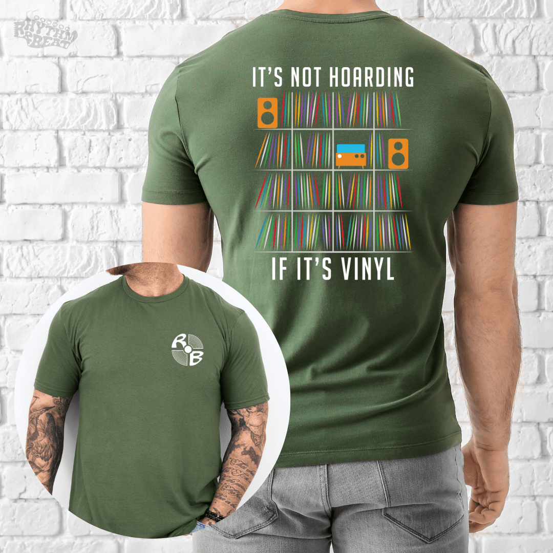 Printify T-Shirt Military Green / S Vinyl Obsession T-Shirt