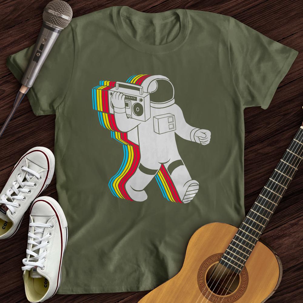 Printify T-Shirt Military Green / S Walking On A Rainbow T-Shirt