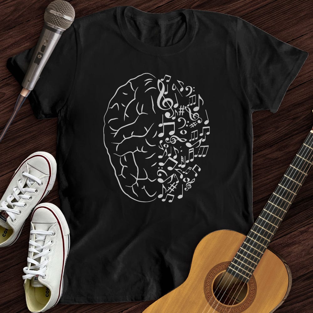 Printify T-Shirt Music In My Mind T-Shirt