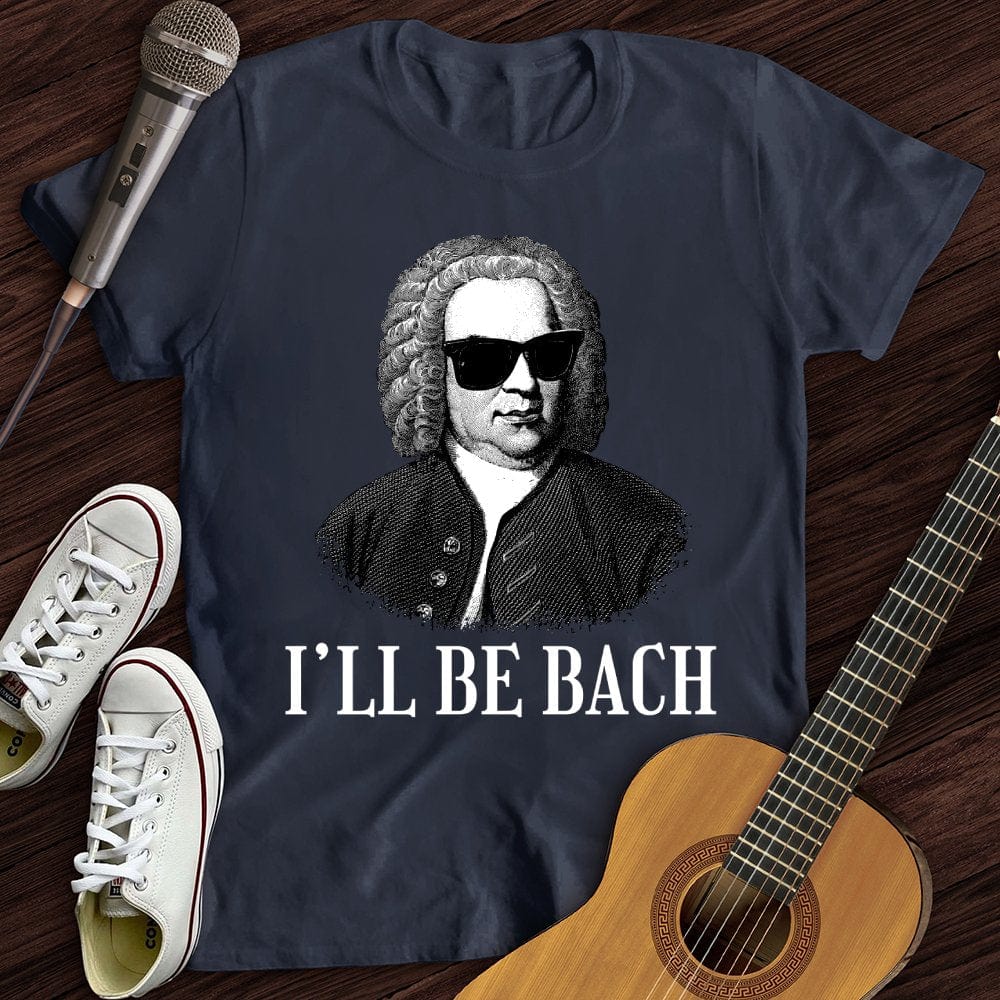 Printify T-Shirt Navy / S Be Bach T-Shirt