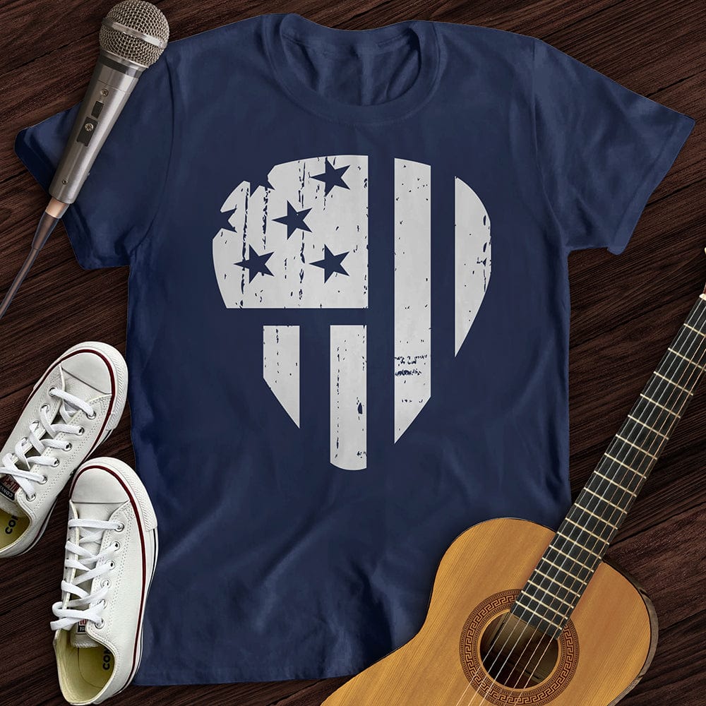 Printify T-Shirt Navy / S Flag Pick T-Shirt