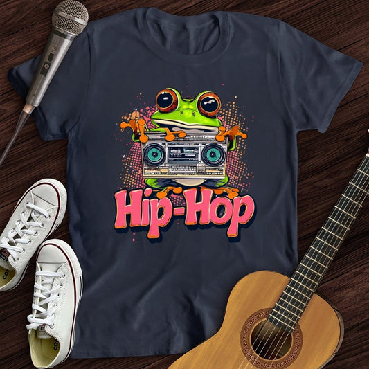 Printify T-Shirt Navy / S Funky Frog T-Shirt