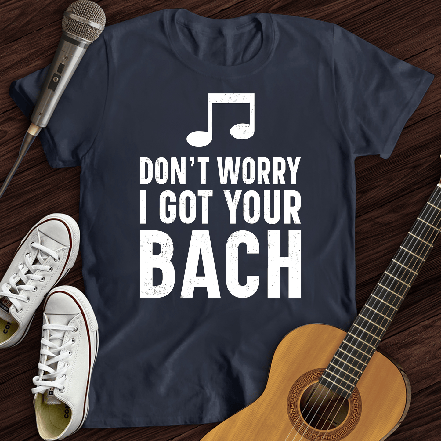 Printify T-Shirt Navy / S Got Bach T-Shirt