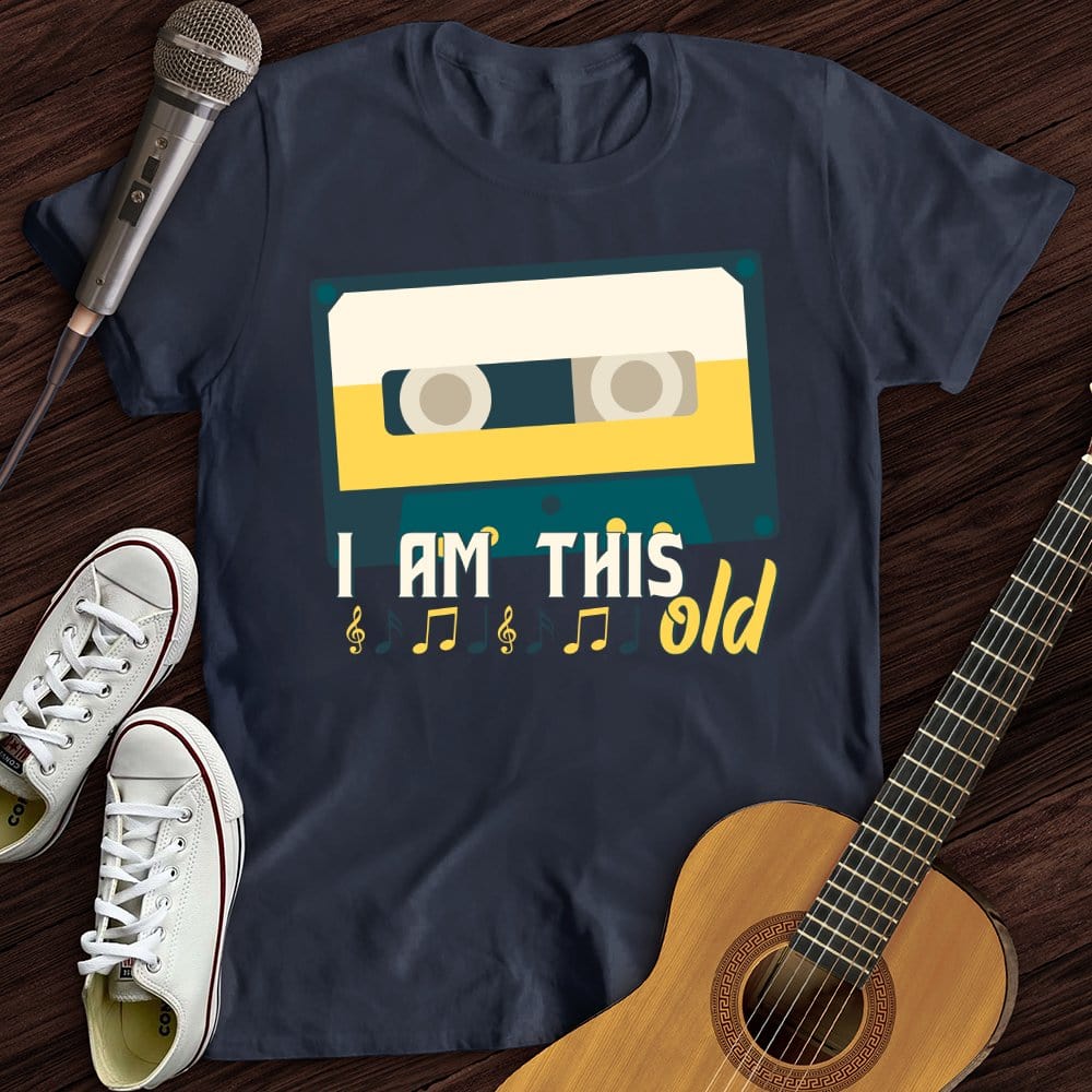 Printify T-Shirt Navy / S I Am This Old T-Shirt