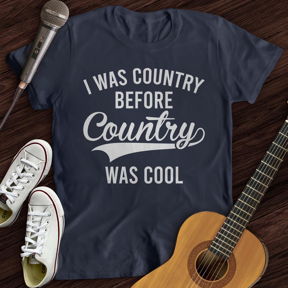 Printify T-Shirt Navy / S I Was Cool T-Shirt