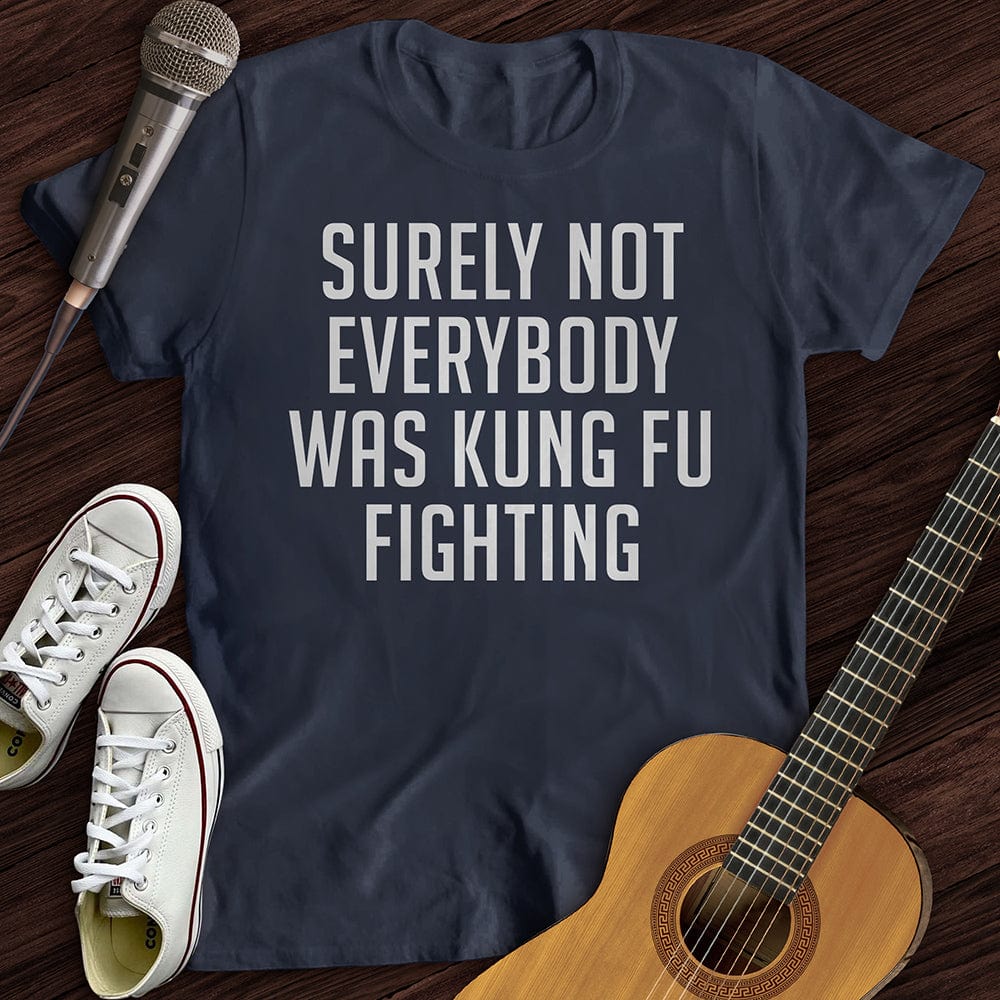 Printify T-Shirt Navy / S Kung Fu T-Shirt