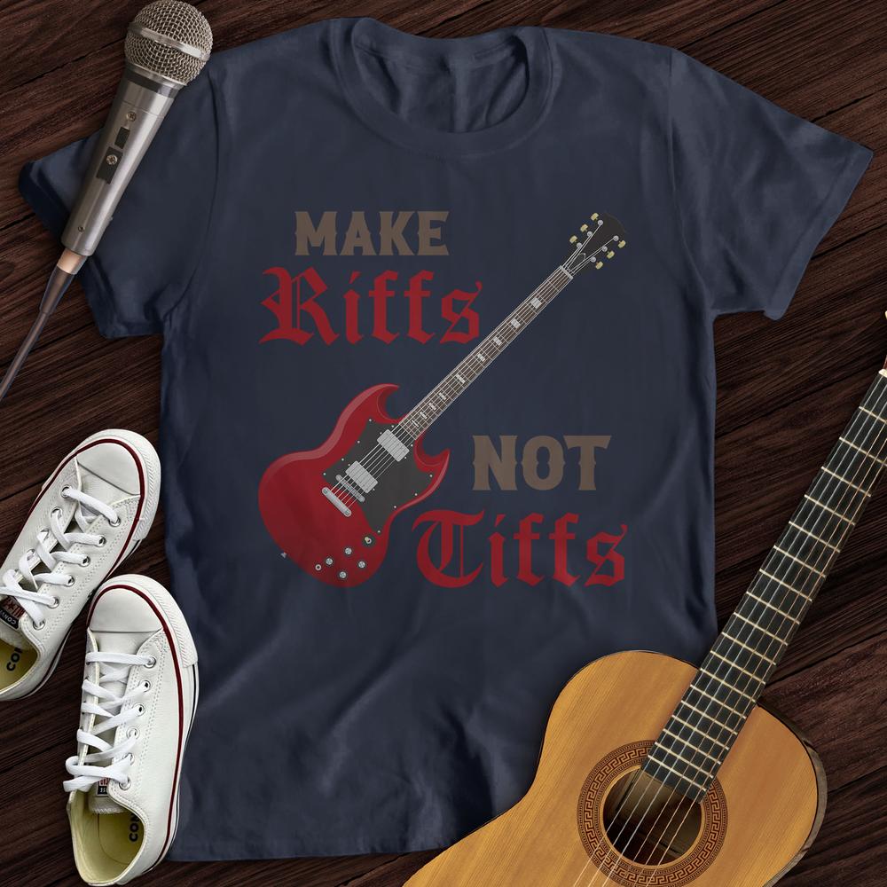 Printify T-Shirt Navy / S Make Riffs T-Shirt