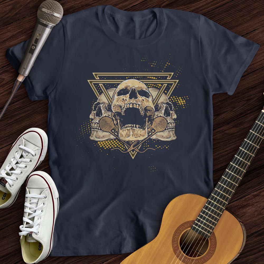 Printify T-Shirt Navy / S Microphone Soul T-Shirt