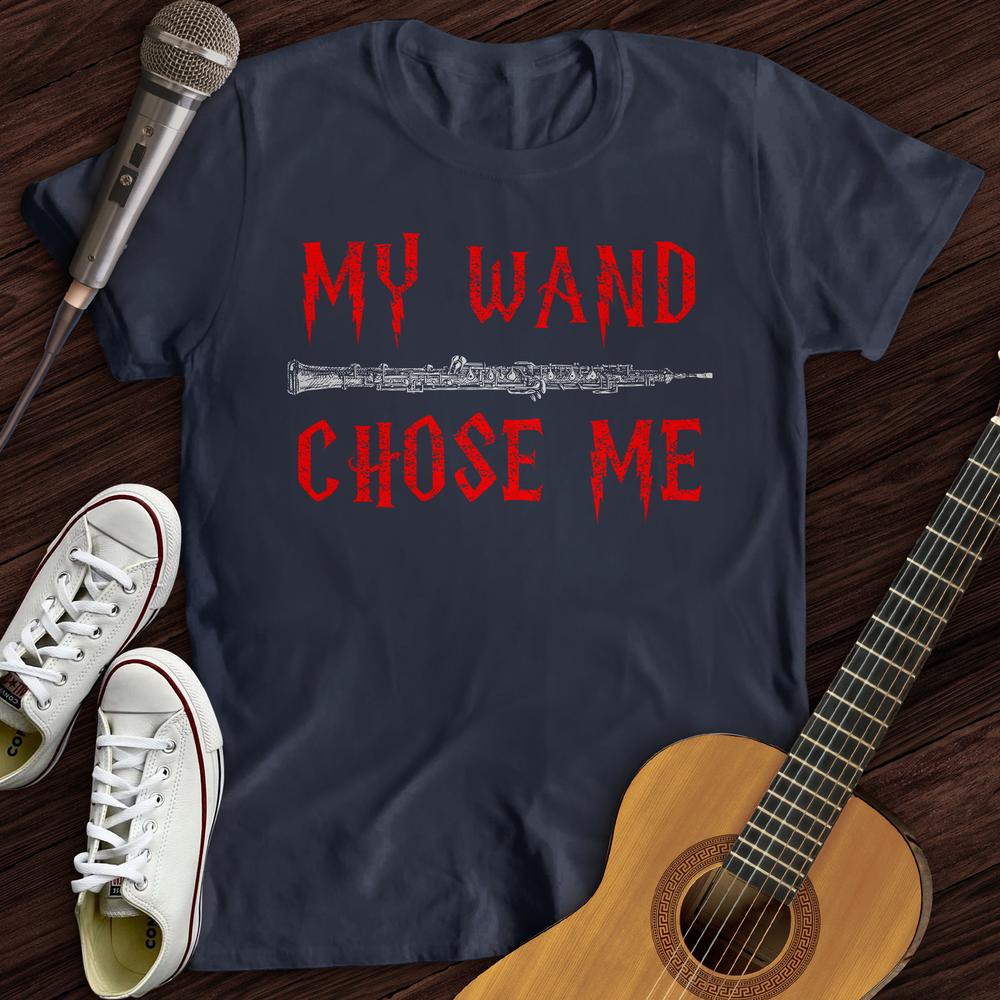 Printify T-Shirt Navy / S My Wand Chose Me T-Shirt