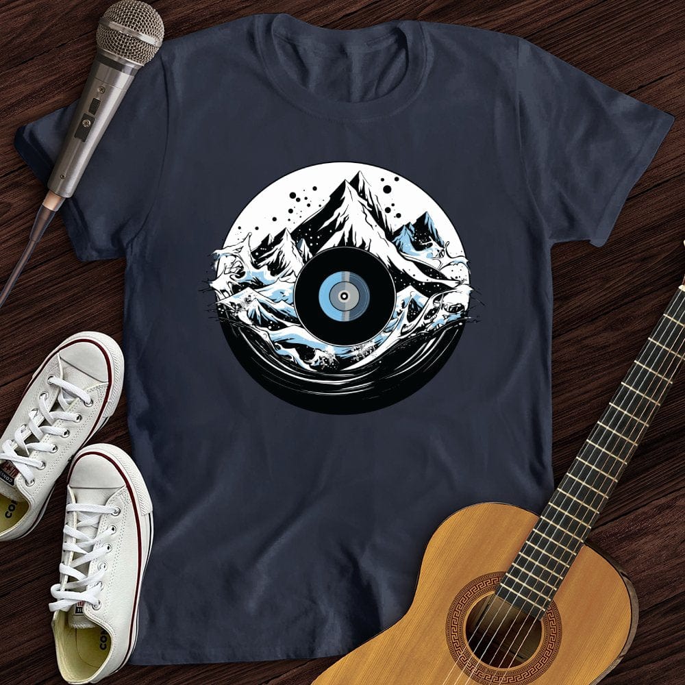 Printify T-Shirt Navy / S Oceanic Vinyl T-Shirt