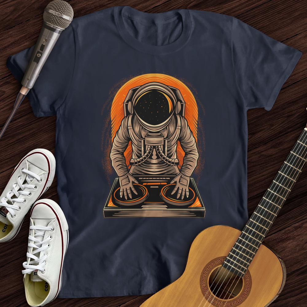 Printify T-Shirt Navy / S Orange Astro T-Shirt