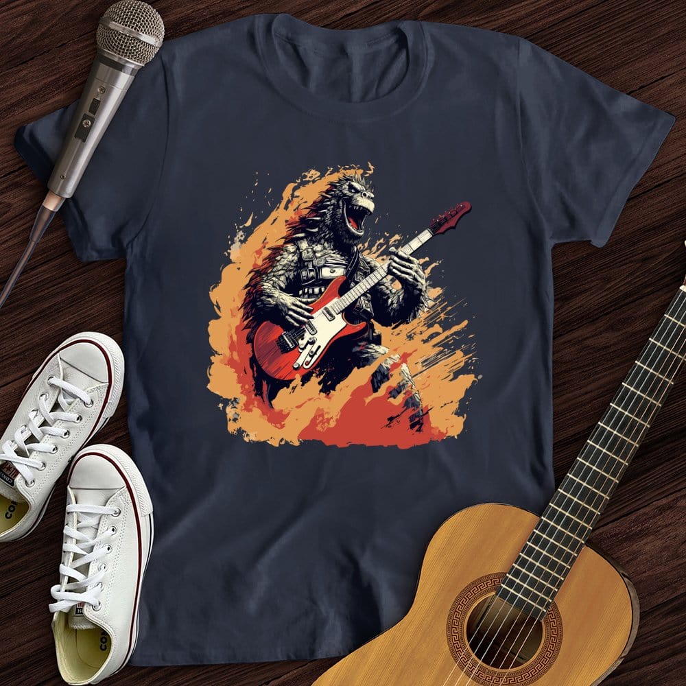 Printify T-Shirt Navy / S Shredzilla T-Shirt