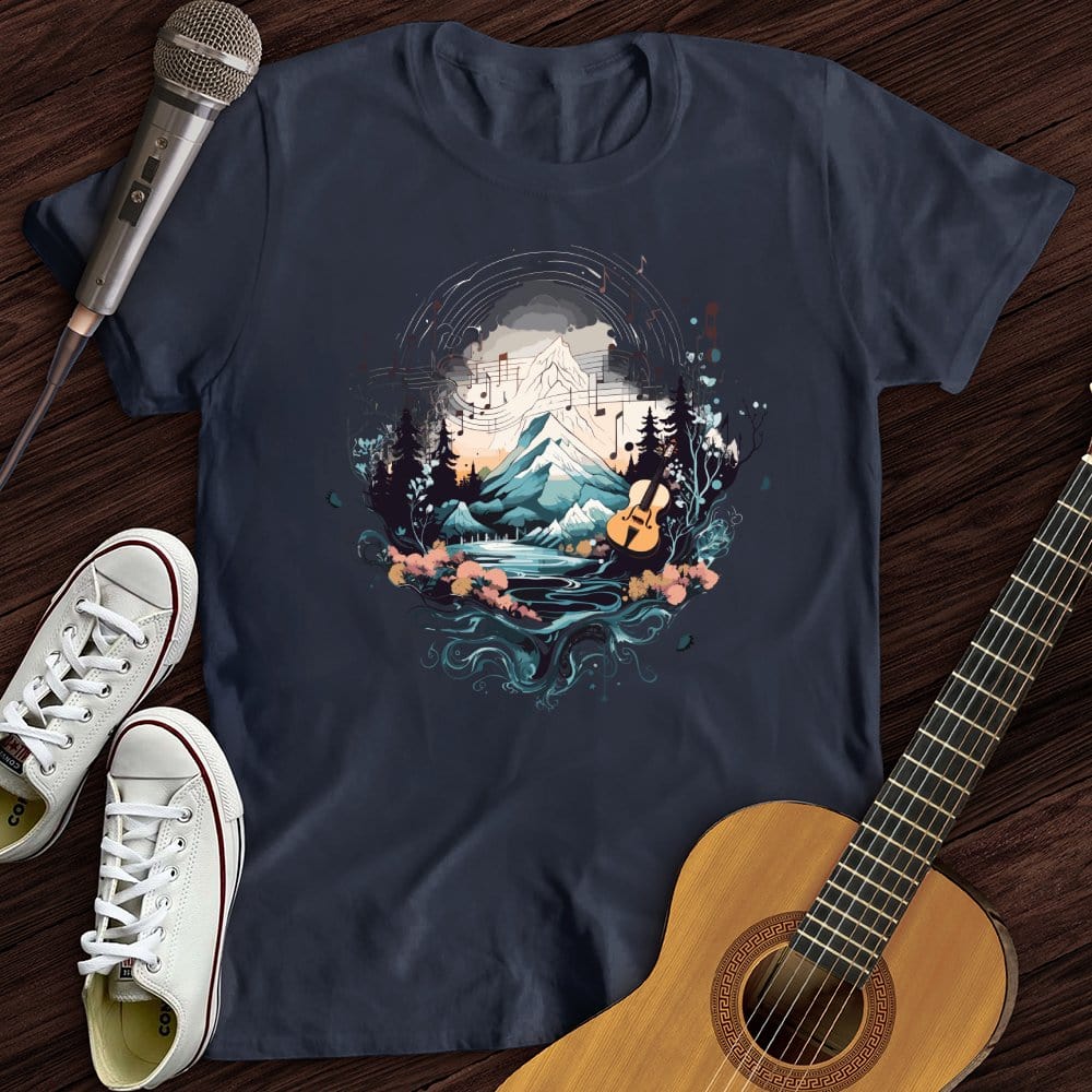 Printify T-Shirt Navy / S Sound of Nature T-Shirt