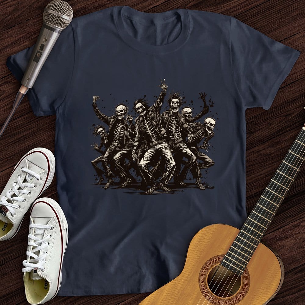 Printify T-Shirt Navy / S Thriller Mob T-Shirt