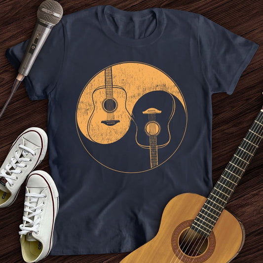 Printify T-Shirt Navy / S Yin Yang Acoustics T-Shirt