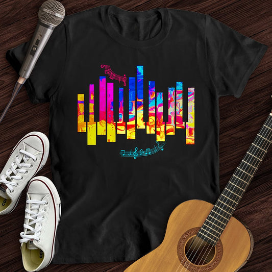 Printify T-Shirt Piano Color T-Shirt