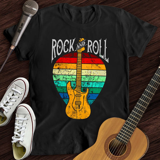 Printify T-Shirt Rock and Roll Pick T-Shirt
