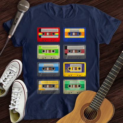 Printify T-Shirt Rock Tapes T-Shirt