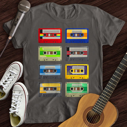 Printify T-Shirt Rock Tapes T-Shirt