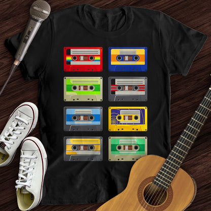 Printify T-Shirt Rock Tapes T-Shirt