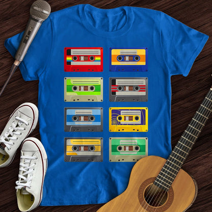 Printify T-Shirt Rock Tapes T-Shirt