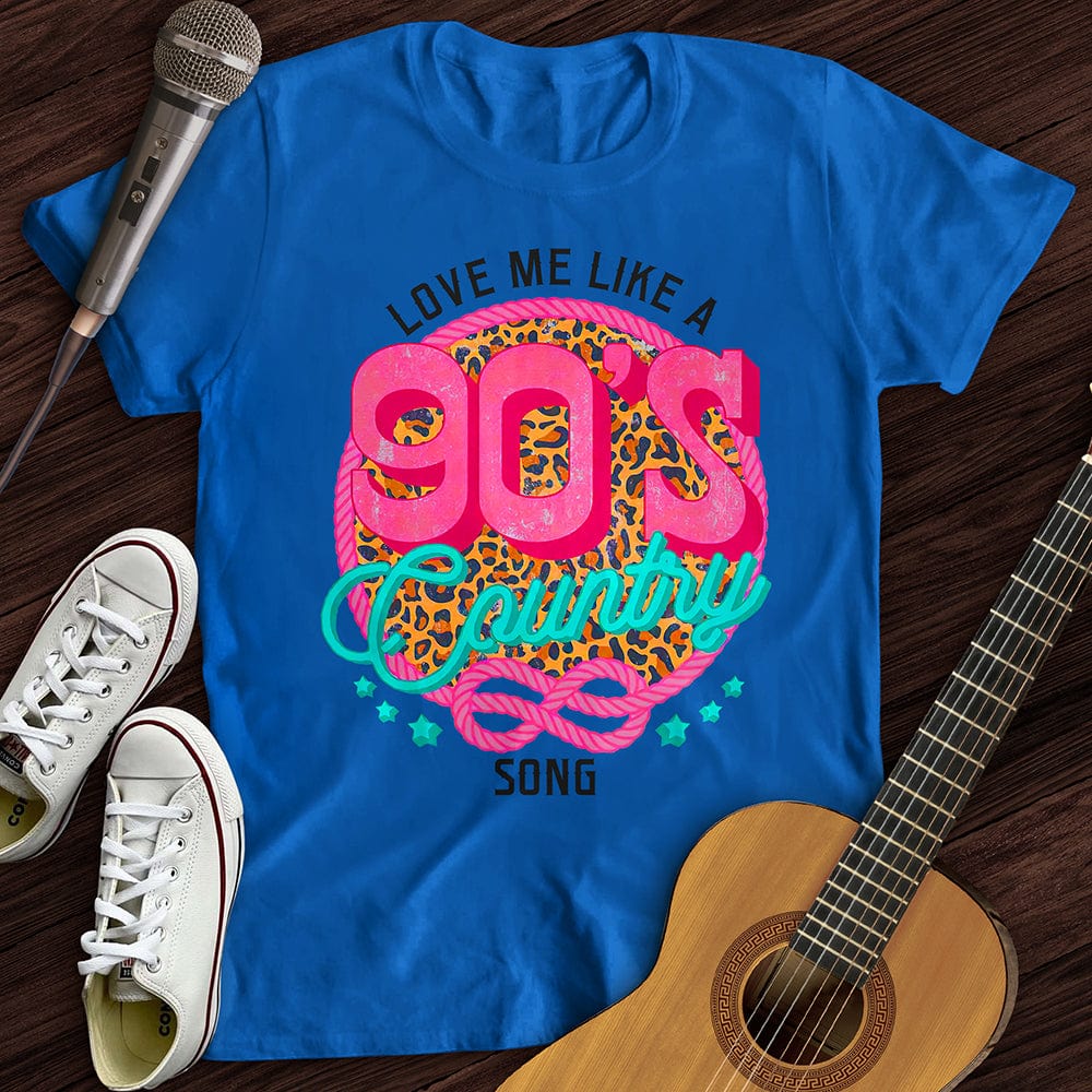 Printify T-Shirt Royal / S 90s Country Song T-Shirt
