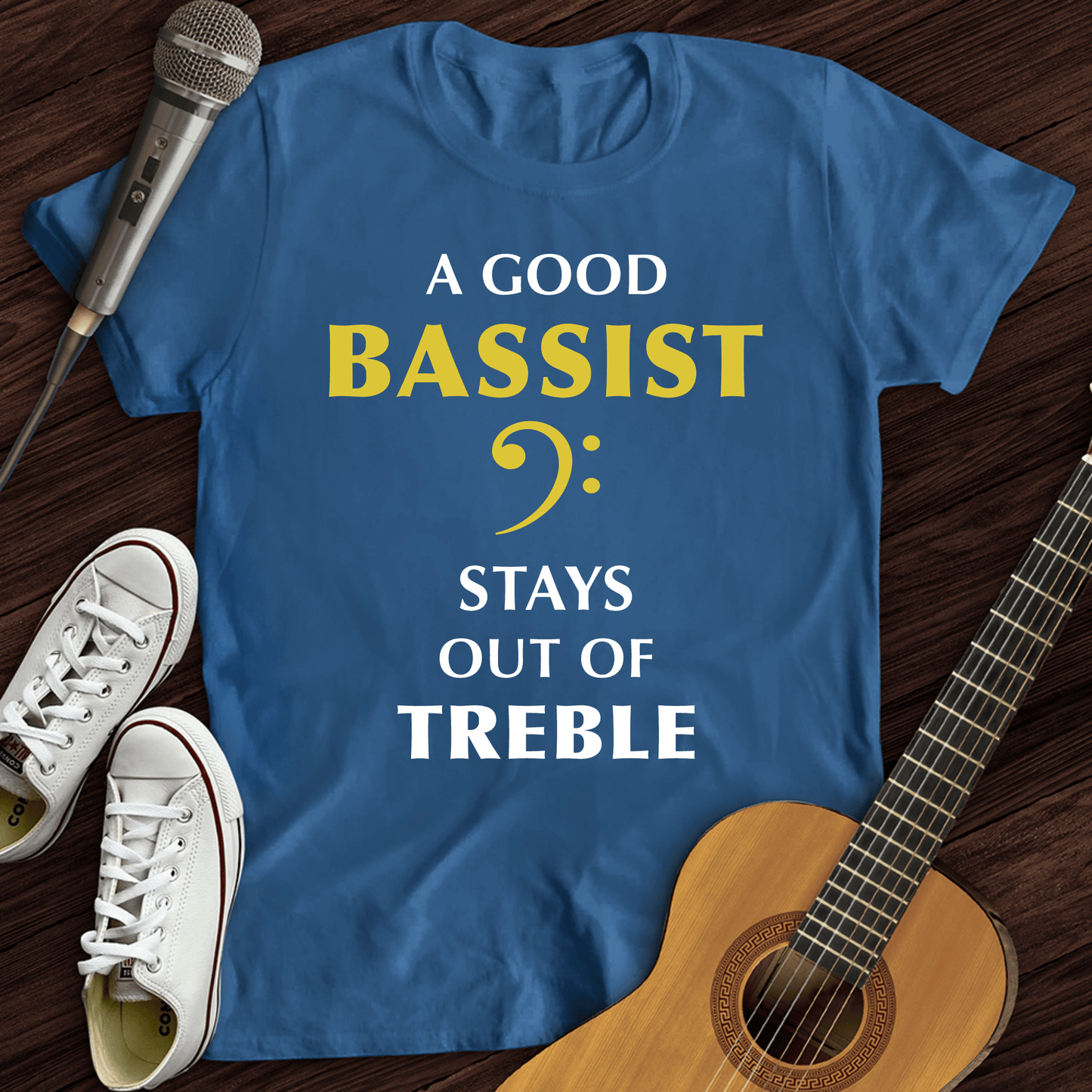 Printify T-Shirt Royal / S A Good Bassist T-Shirt