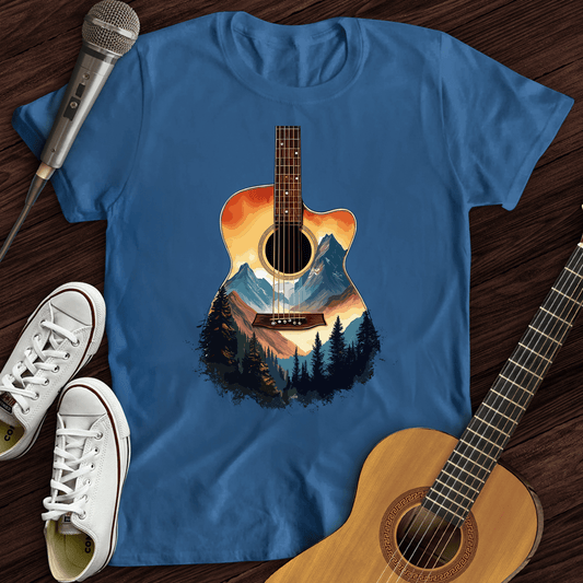 Printify T-Shirt Royal / S Acoustic Heaven T-Shirt