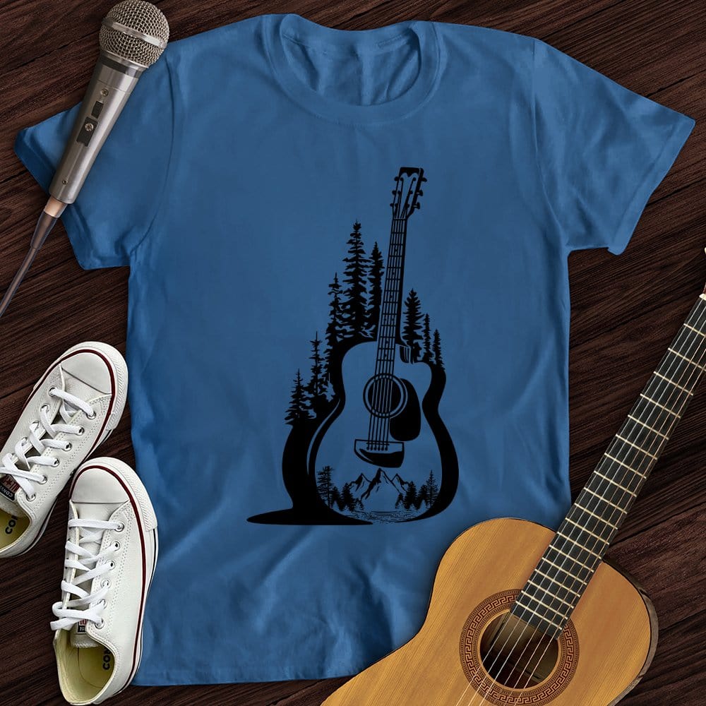 Printify T-Shirt Royal / S Acoustic Nature T-Shirt