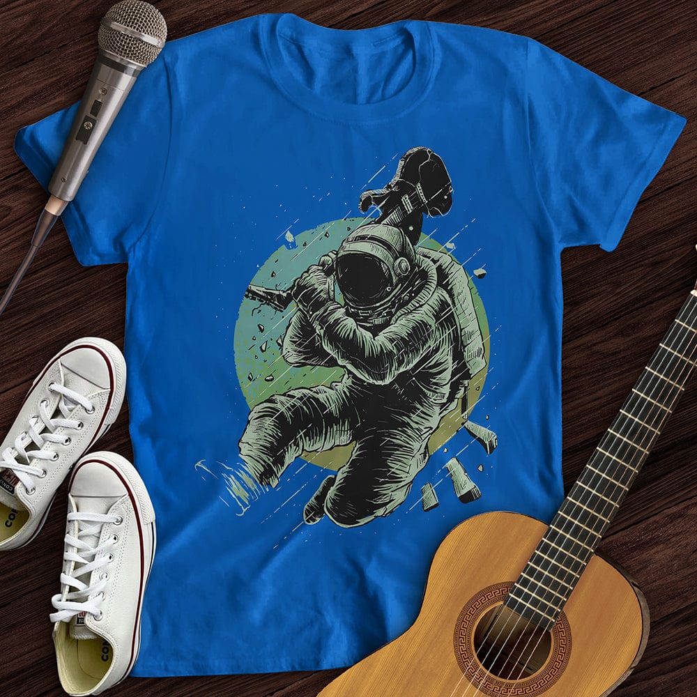 Printify T-Shirt Royal / S Astronaut Rockstar T-Shirt
