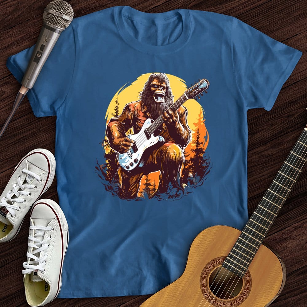 Printify T-Shirt Royal / S Bigfoot Shredding T-Shirt